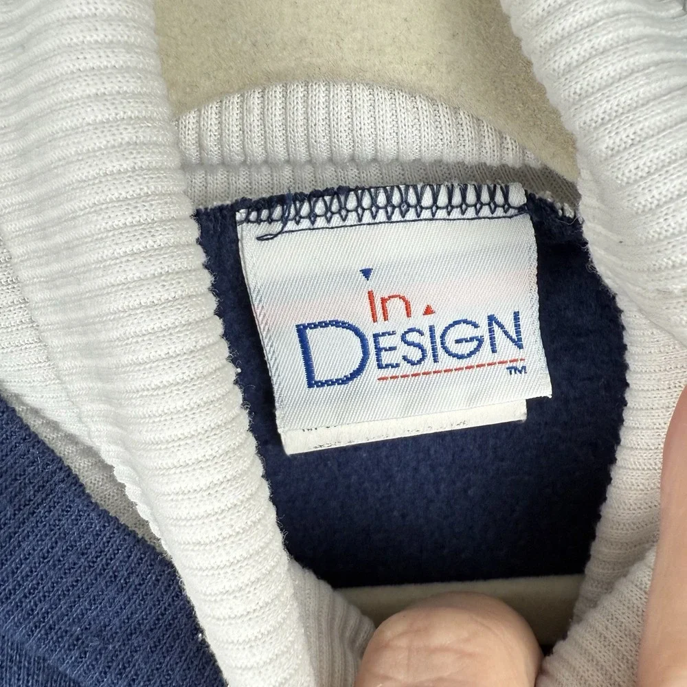 In Design Sweatshirt Girls 6X‎ Teddy Bears Hearts Bows Turtleneck USA Made VTG